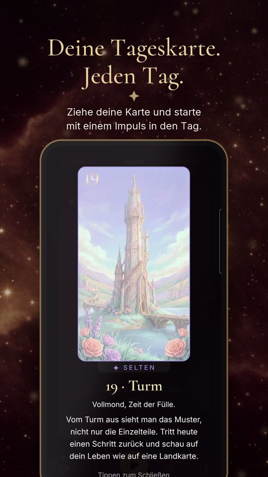 Deine Tageskarte. Jeden Tag.